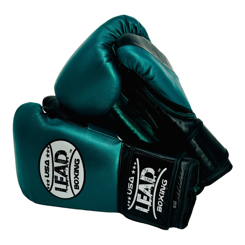 LEAD PRO-TECH Training Gloves ( Metallic Green-Black )