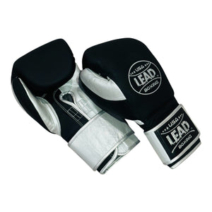 Lead Compact Gloves (Black Matte - Silver)