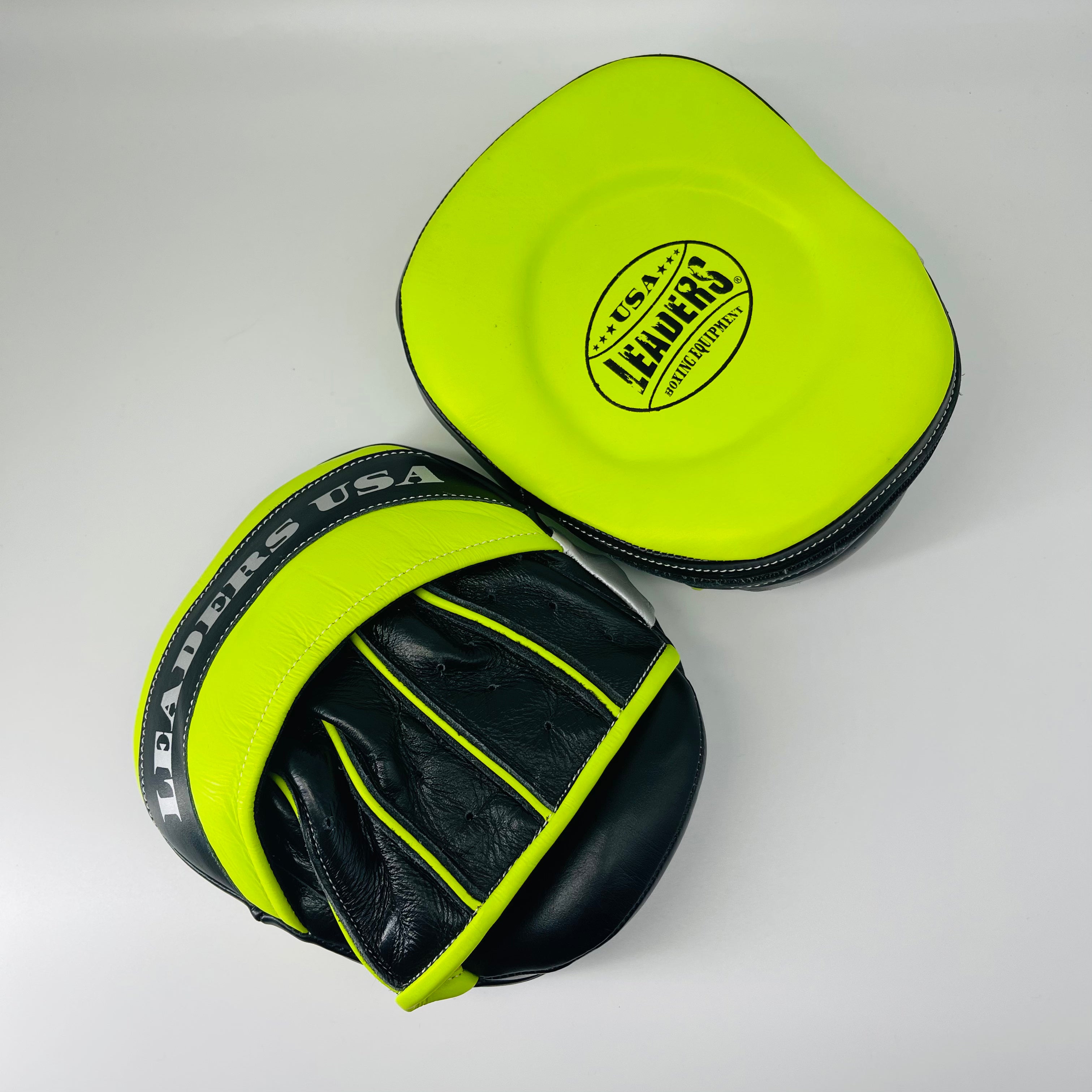 Mini Focus Mitts (Neon Green -Black-Silver )